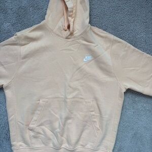 Nike Hooded Sweatshirt in pale orange